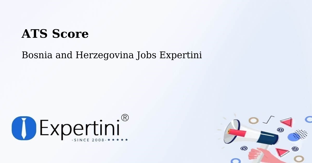 Resume ATS Score & Job Description Match Tool – Orguz - Bosnia and Herzegovina Jobs Expertini