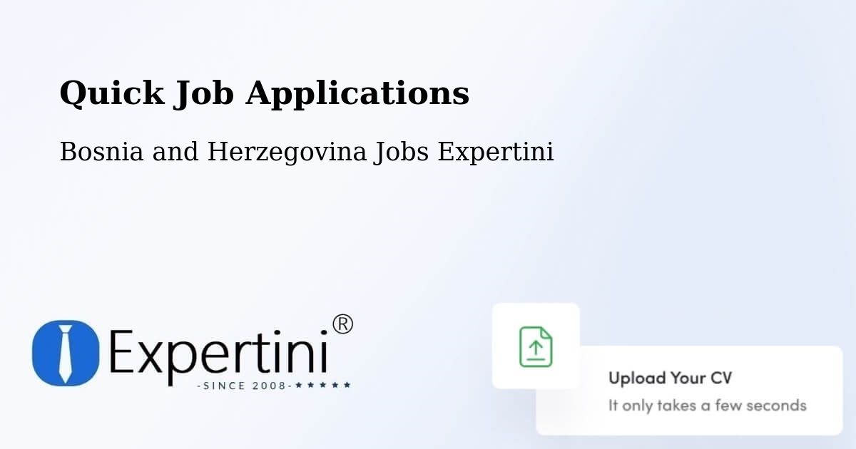 Quick Apply Feature – Orguz - Bosnia and Herzegovina Jobs Expertini